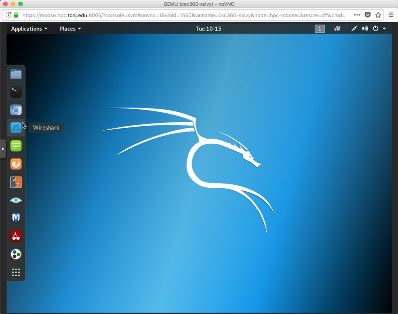 Kali Linux Desktop